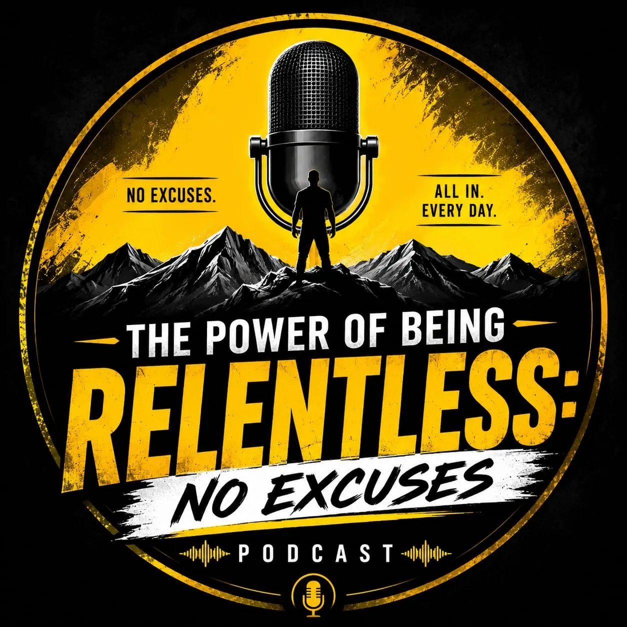 The Power of Being R.E.L.E.N.T.L.E.S.S podcast cover art